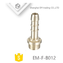 EM-F-B012 rosca macho adaptador de cabeça de pagode de bronze cromado encaixe de tubulação